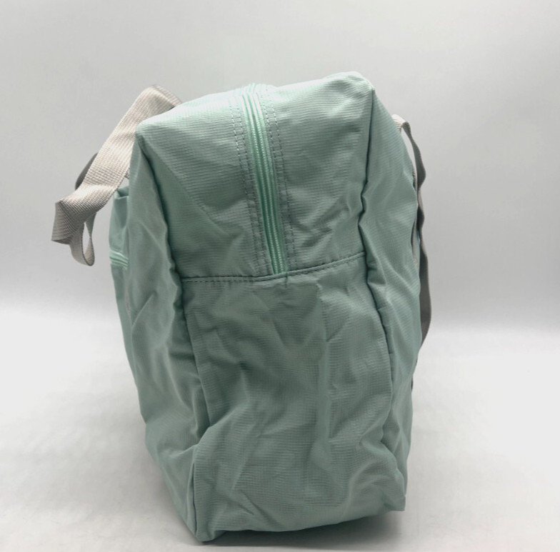 Wind Blows River Flows Teal Foldable Multi-use Travel Duffle Bag Carry On