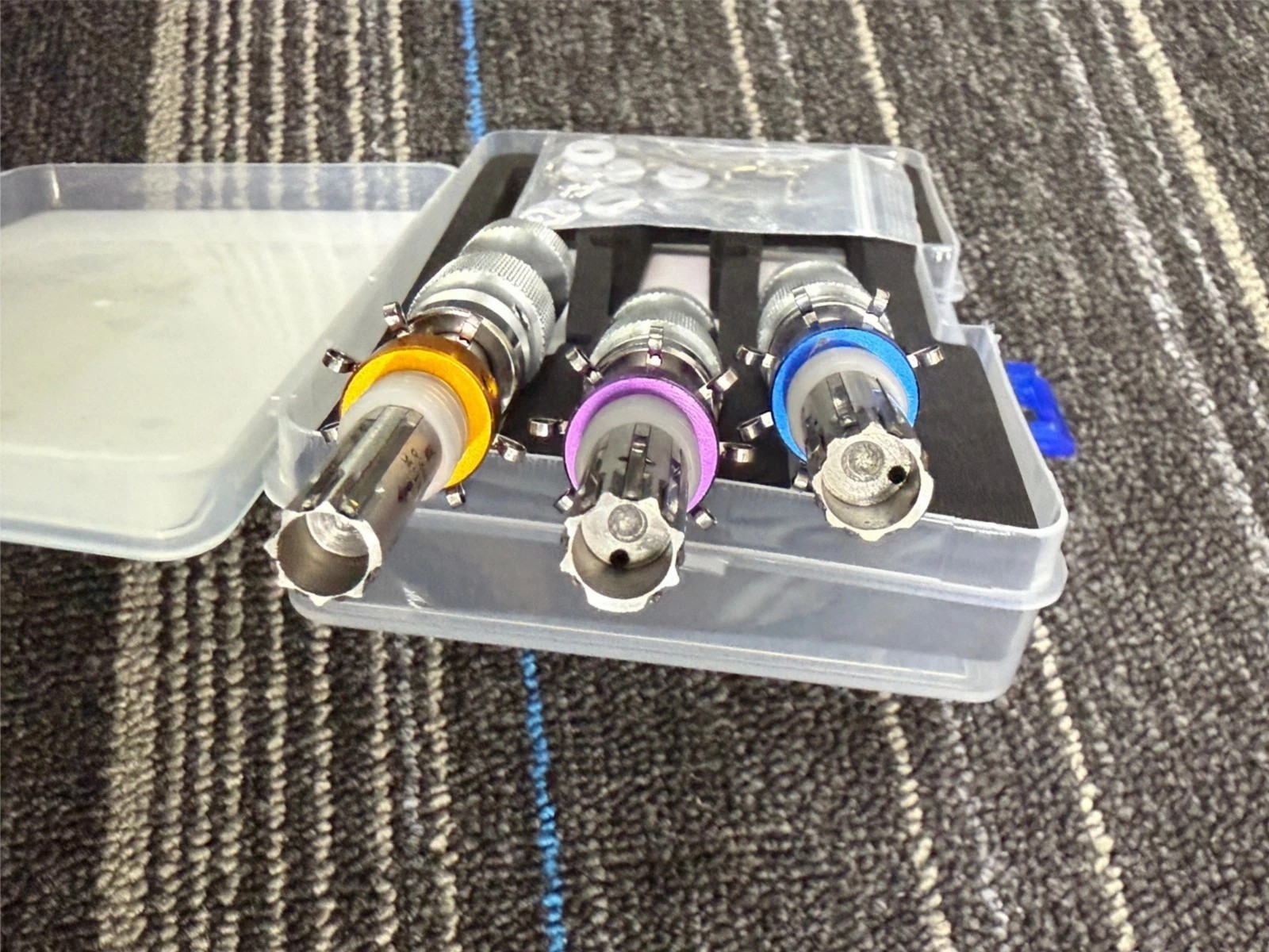 3PC 7 Pin Advanced Tubular Lock Tool Set For Padlock Hook Tool Seal Pick Puller