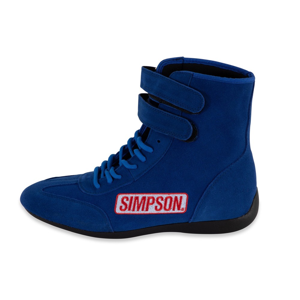 28900BL Simpson Racing Hightop Shoes