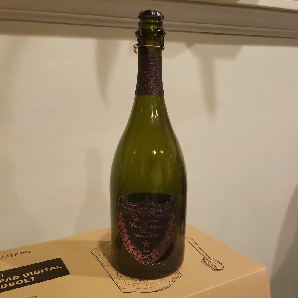 Dom Perignon Rose Champagne 2008 EMPTY