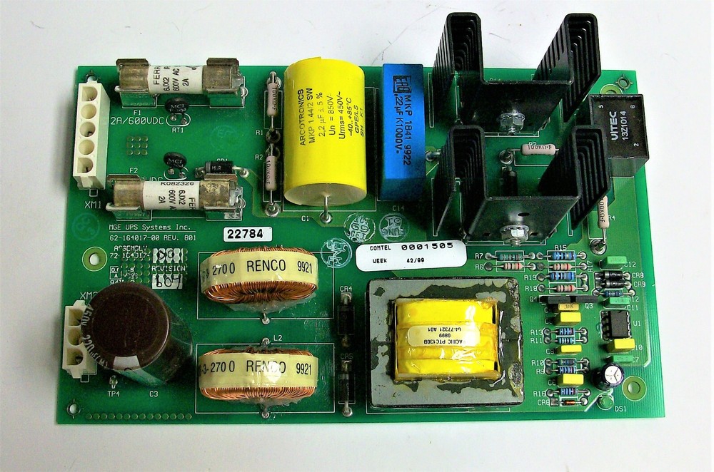 MGE 62-164017-00 REV B01 Assembly Board