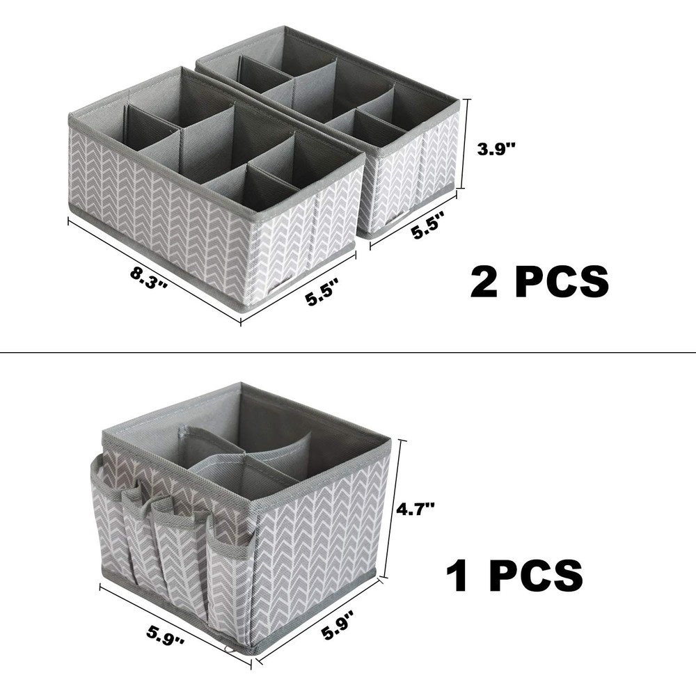 Cosmetic Storage Bins Makeup Organizer, Adjustable Multifunction Storage Box ...