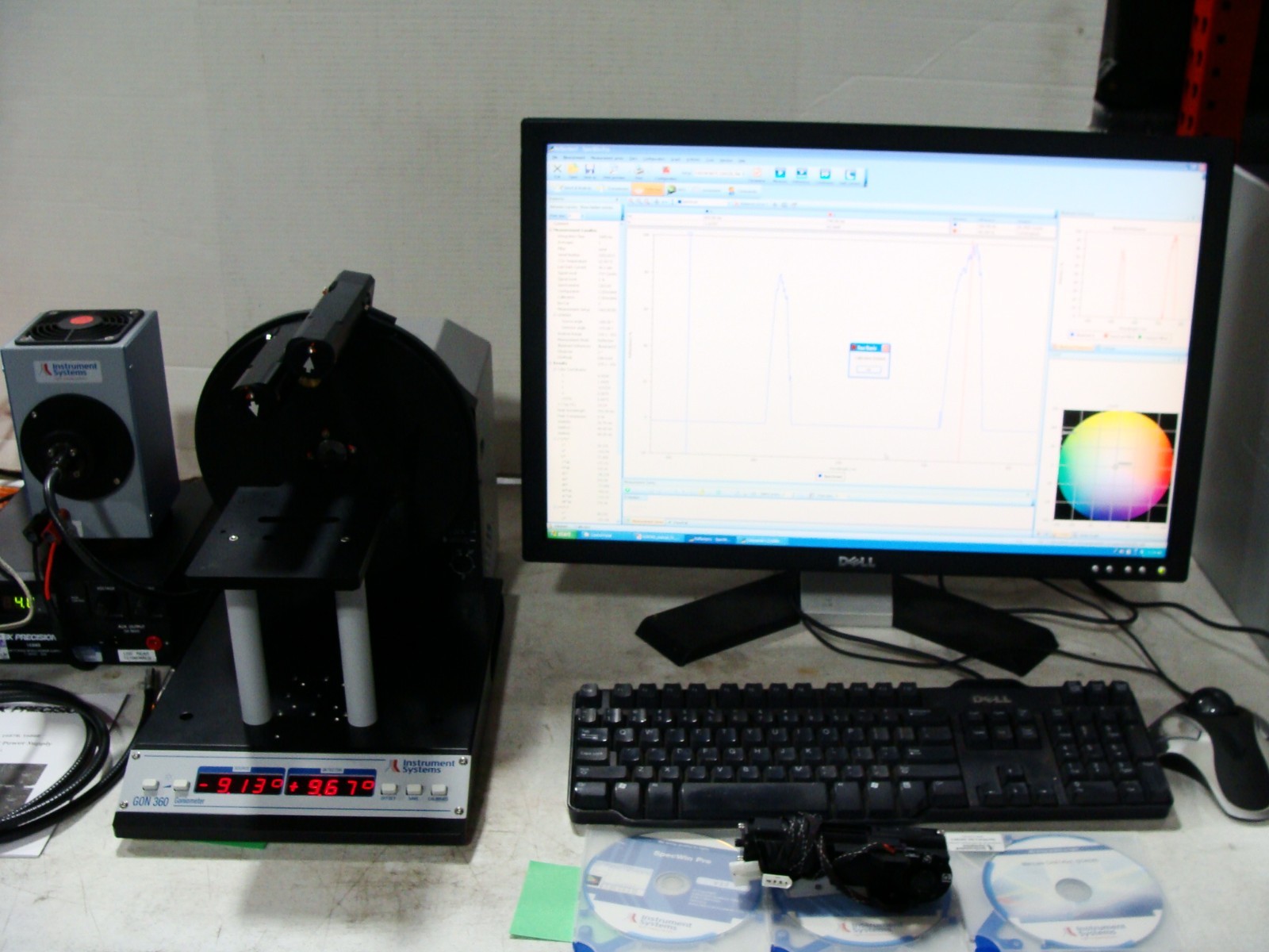 Instrument Systems CAS-120 Array Spectrometer + GON360 Goniometer, Software & ++