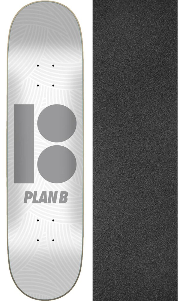 Plan B Skateboards Texture 8" Skateboard Deck + griptape