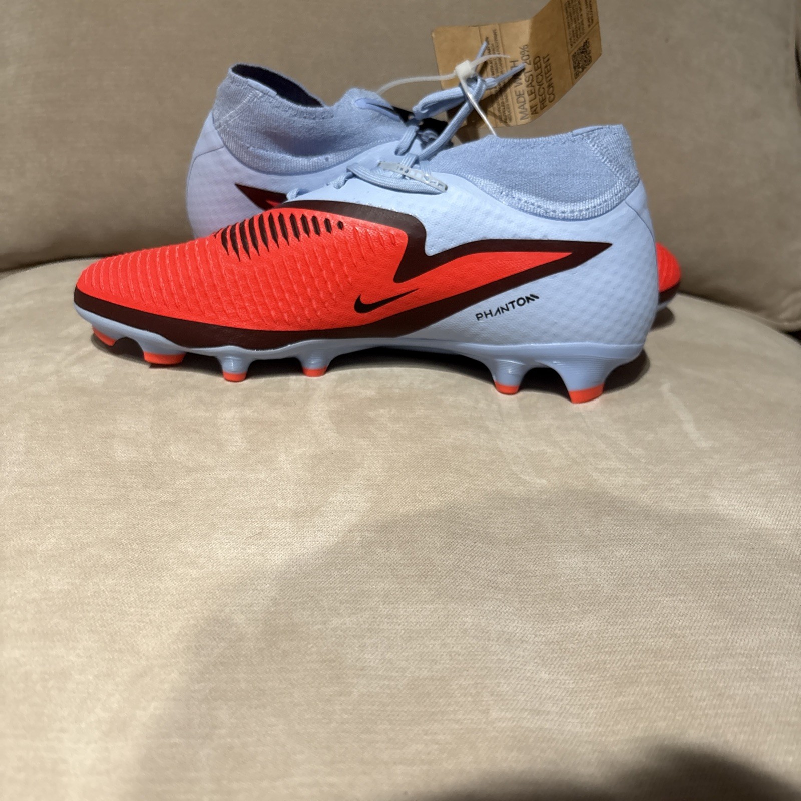 Nike Phantom 6 High Academy Multi-Ground Soccer Cleats HQ2278-400 Mens Size 9 ⚽️
