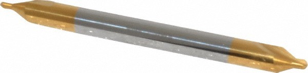 Hertel #1 Plain Cut 60? Incl Angle Solid Carbide Combo Drill & Countersink 1/...