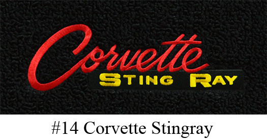 1963-1967 Corvette C2 Floor Mats - 2pc - Loop