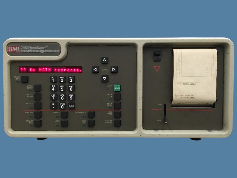 BMI 2400 PowerScope Precision Calibrator/Powerline Disturbance Analyzer/Recorder
