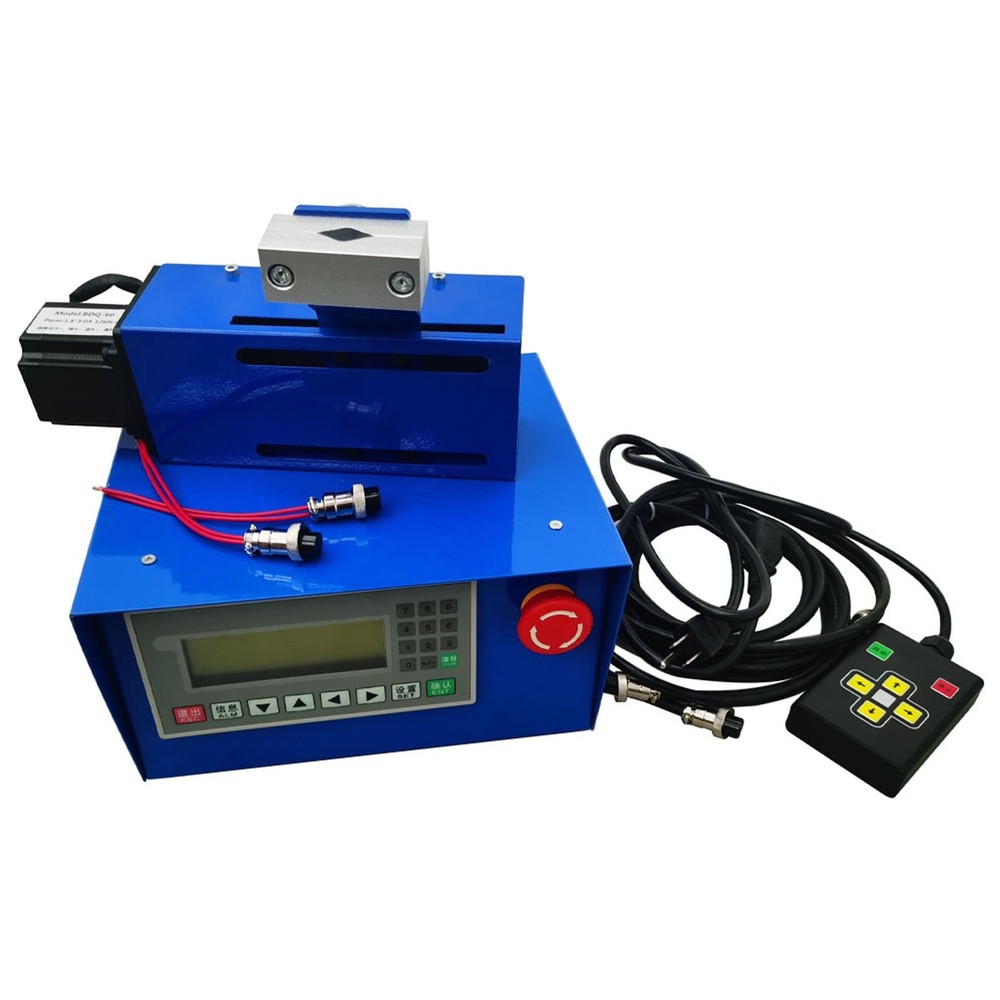 110V Linear Type Automatic Welding Oscillator PLC Control 0-80mm Swing Range