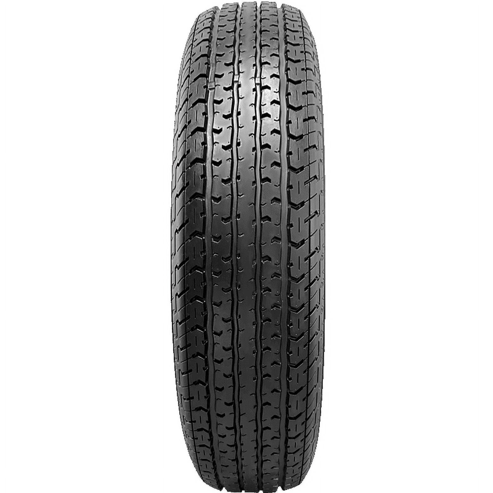 Set of 2 Travelstar Ecopath ST205/75R15 107/102M 8PR Load D Radial Trailer Tire