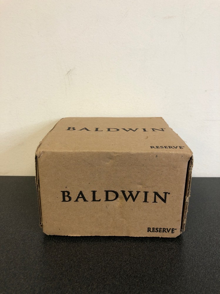 Baldwin Rustic Square Standard C Keyway Single Cylinder Keyed Entry Deadbolt