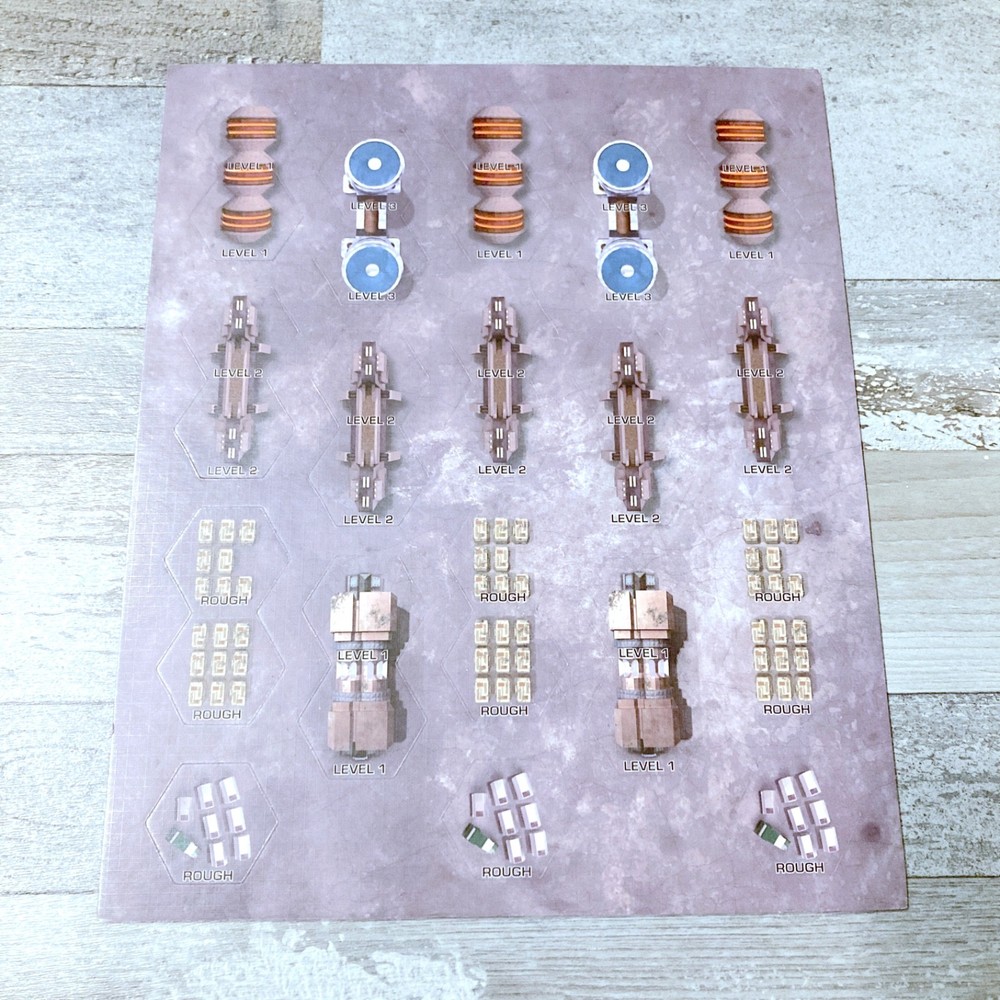 BattleTech City Map Pack Extra Counters Building Rubble Terrain Boards Catalyst