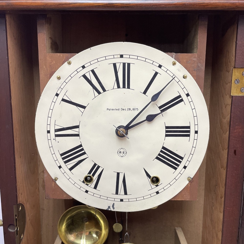 Seth Thomas 1875 parlor #3 Double Dial Calander Clock Very Nice Clean Clock ￼