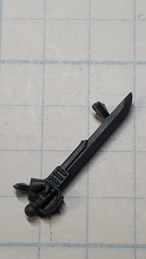 Warhammer 30k Solar Auxilia Bits Command Section Sergeant Power Sword #46