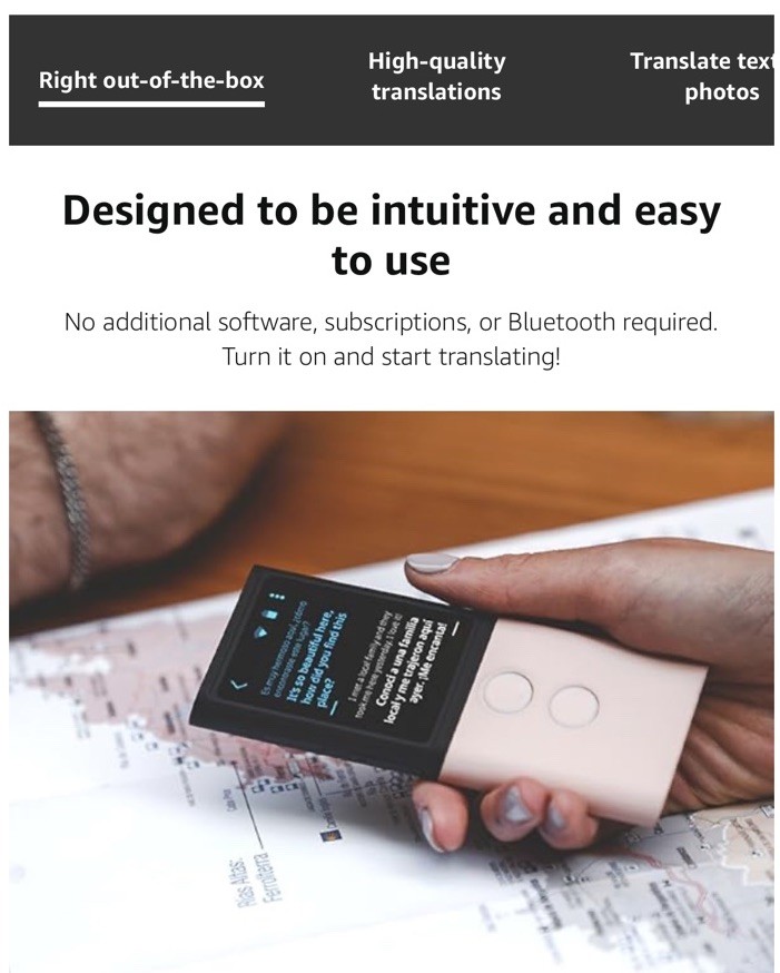 VASCO Language Translator Device M3