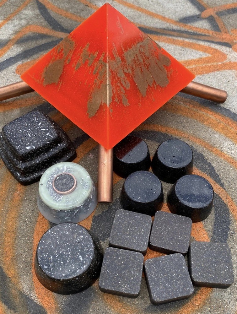 Orgone Power Pack - Copper - Quartz Crystal - EMF Protection - Energy Harmonizer