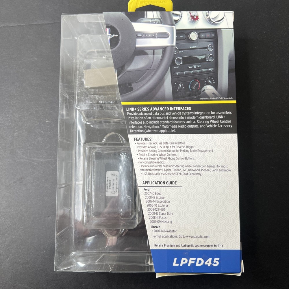 Scosche LPFD45, 2005-2014 Ford Link & Interface