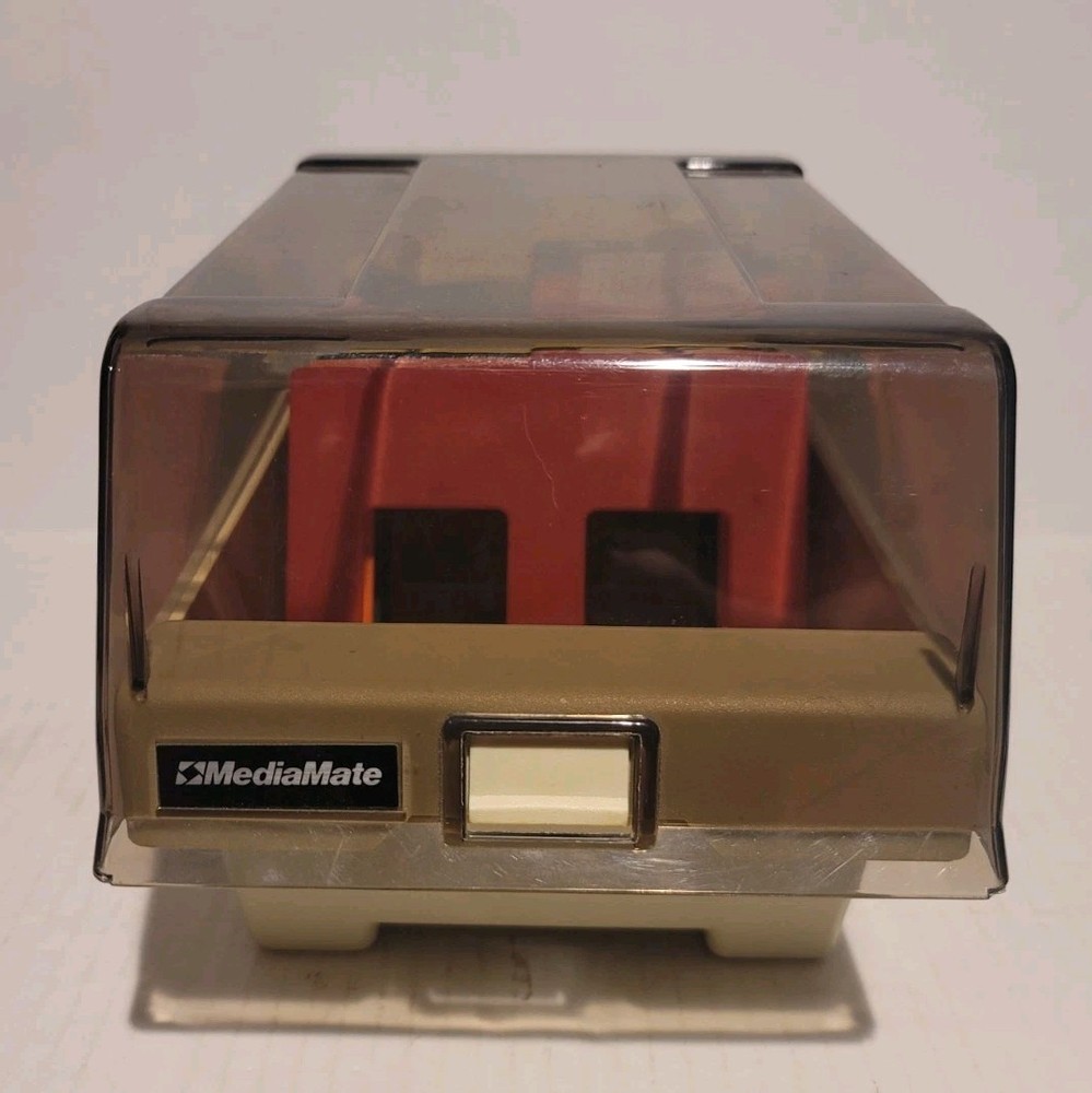 Vintage MediaMate Diskette File Box