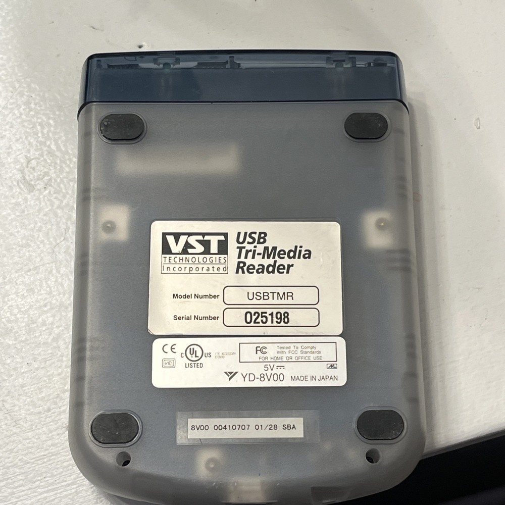Used VST USB TRI MEDIA READER Model:USBTMR