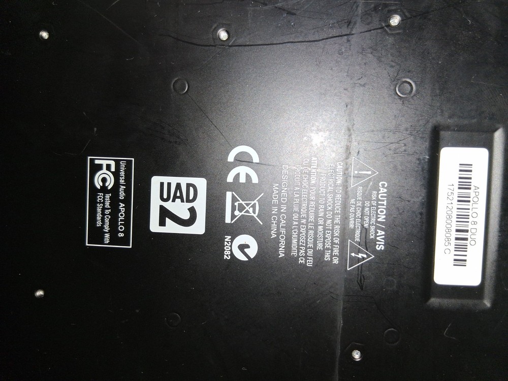 Universal Audio Apollo 8 Duo Audio Interface Uad 2