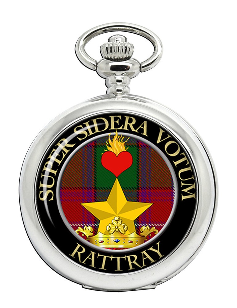 Rattray Scottish Clan Pocket Watch