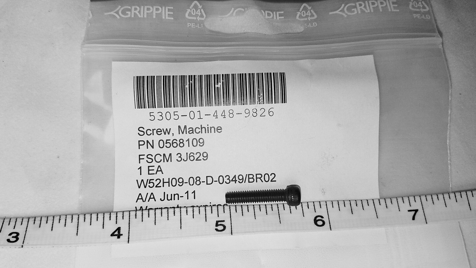 4 NEW Aimpoint  Comp M2 Spacer Long Screws PN 0568109 NSN 5305-01-448-9826