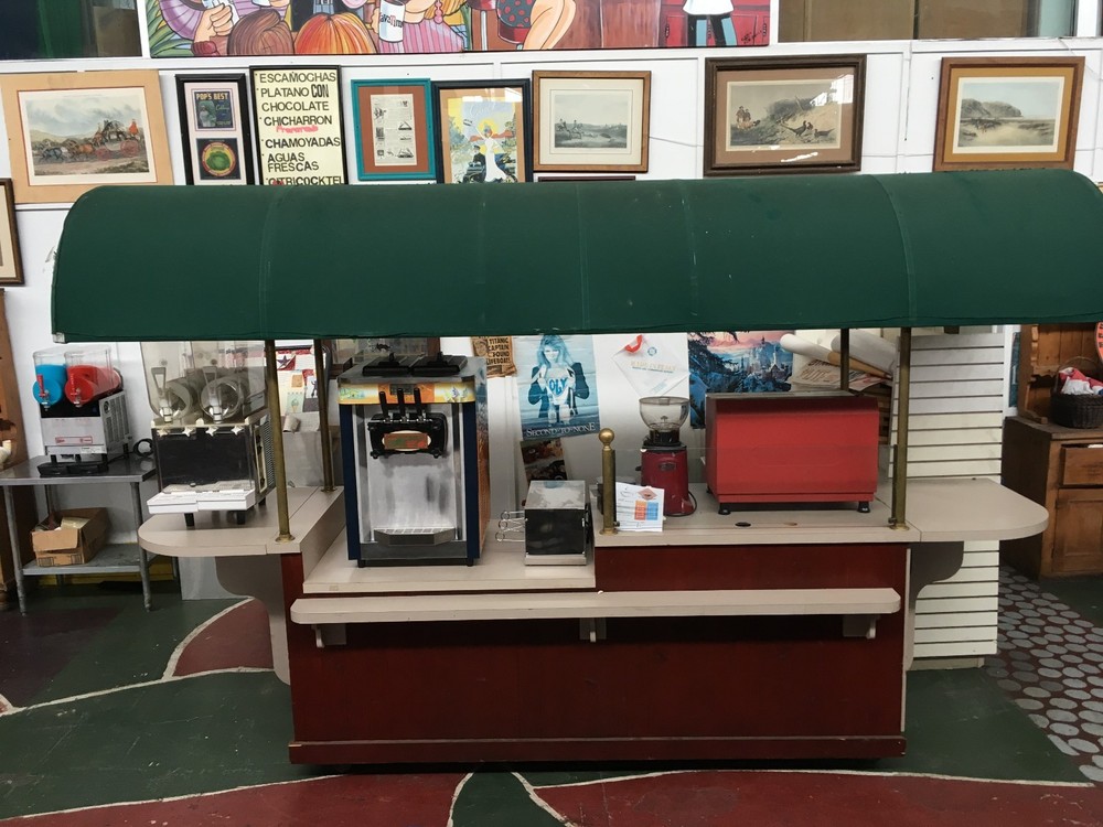 Portable Serving Bar with Sink (machines not included)
