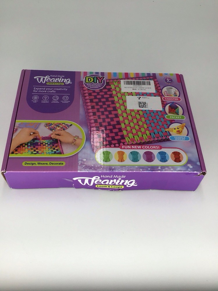 Handmade Weaving Loom & Loops