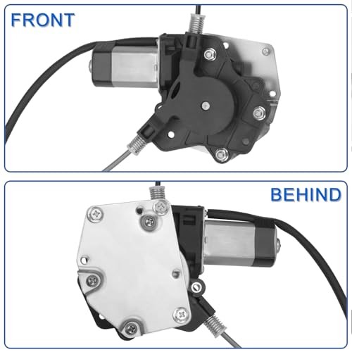 Power Window Regulator with Motor Compatible with Rear Right Passenger Side