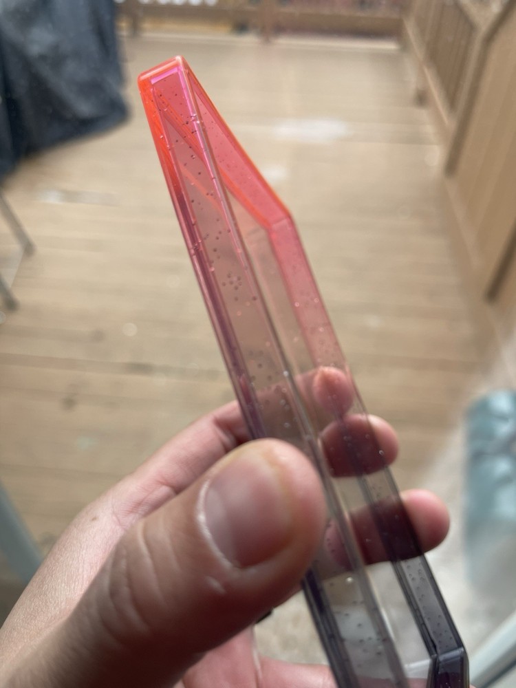 PSA Style Graded Card Slab Bumper Guard – Crimson Red Case Protector