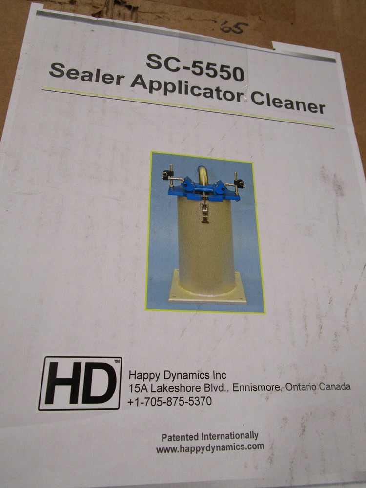New Happy Dynamics SC-5550 Sealer Applicator Cleaner