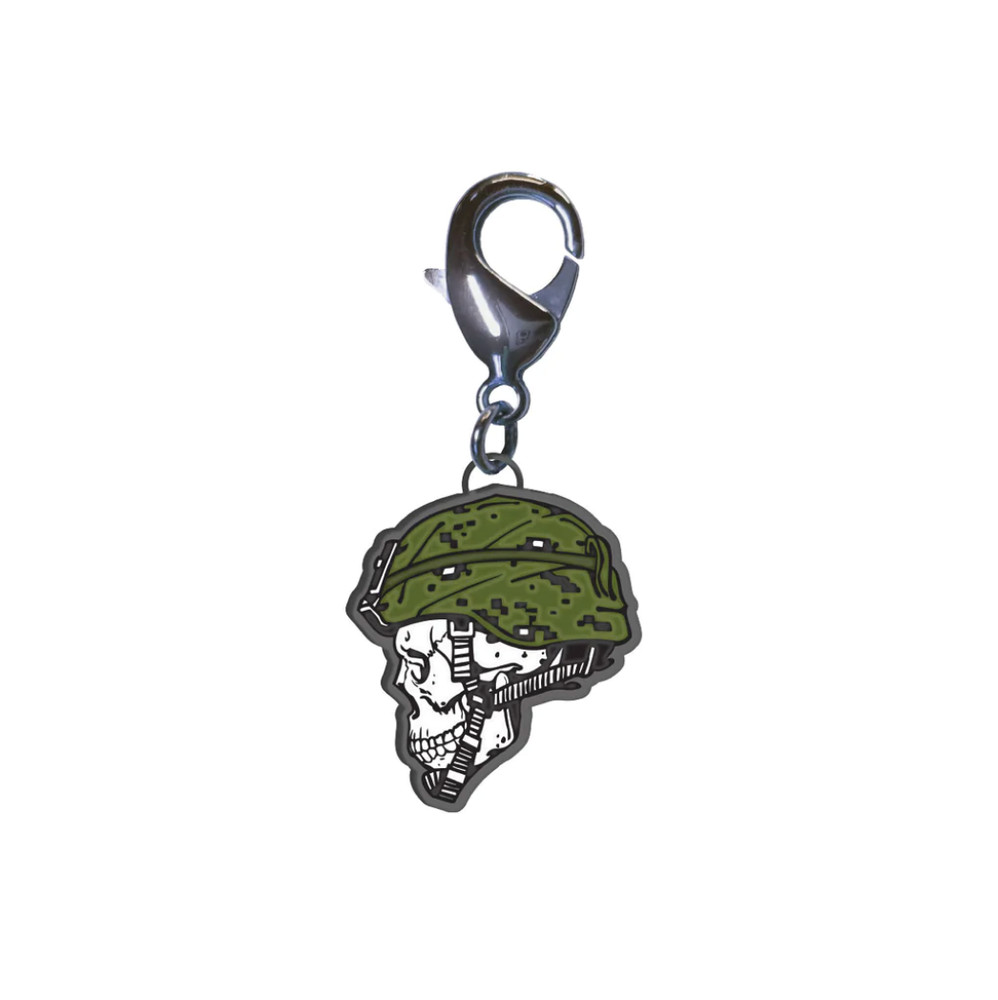 Genuine CHARM - SKULL WITH HELMET