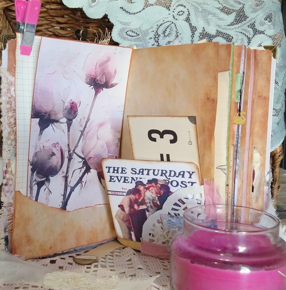 Eclectic Shabby Junk Journal