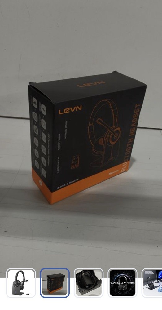 Levon Bluetooth Headset, LE-HS013 Superior, Ergonomic Design
