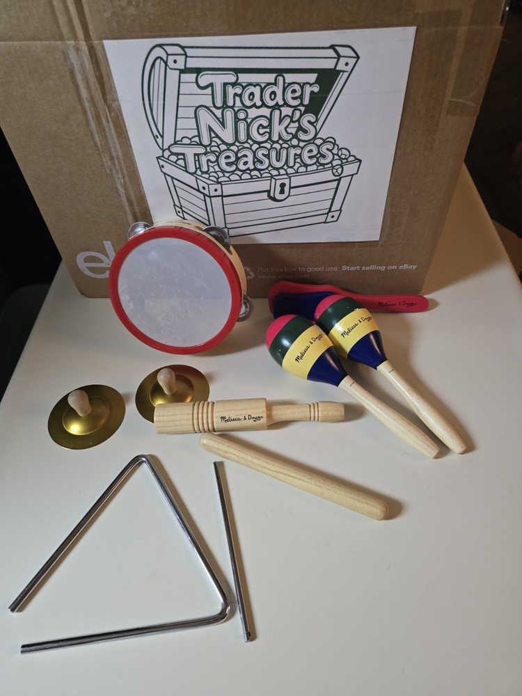 Melissa And Doug Musical Instruments Set Great Shape
