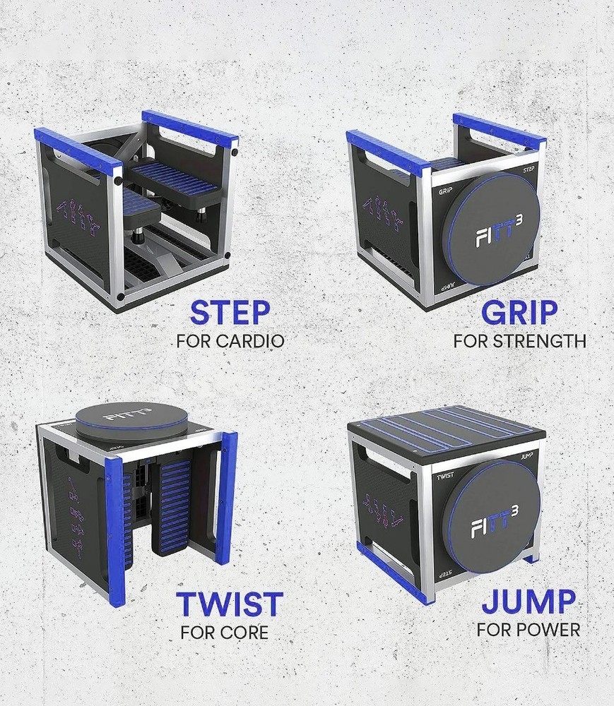 New Image FITT Cube Compact Multi-Gym - Blue