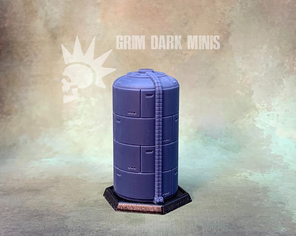 Battletech CGL Scale Terrain - Medium Storage Tank