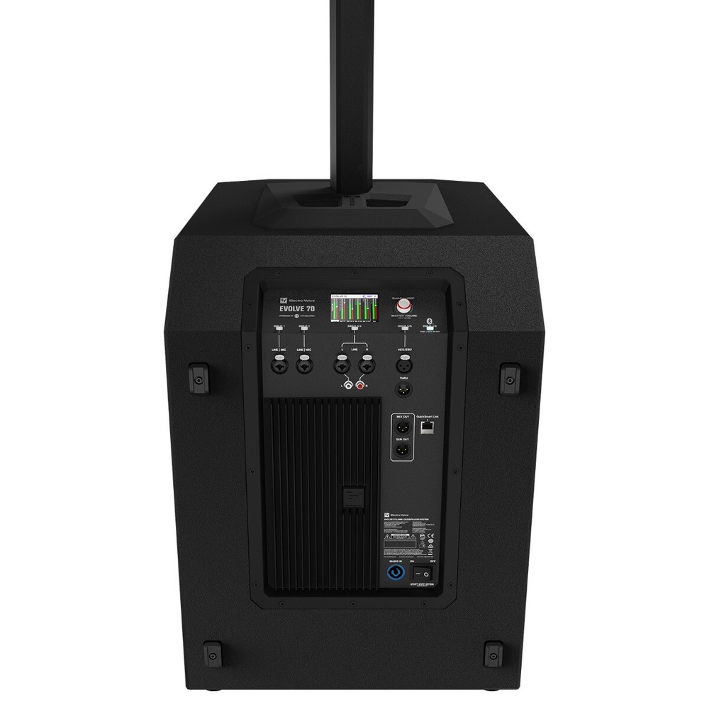 Electro-Voice EVOLVE 70 Portable Column Array Loudspeaker System Black Pair