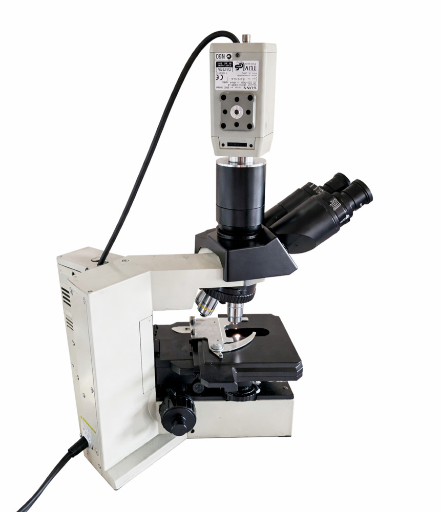 Olympus BX40 Upright Laboratory Microscope with Digital Camera