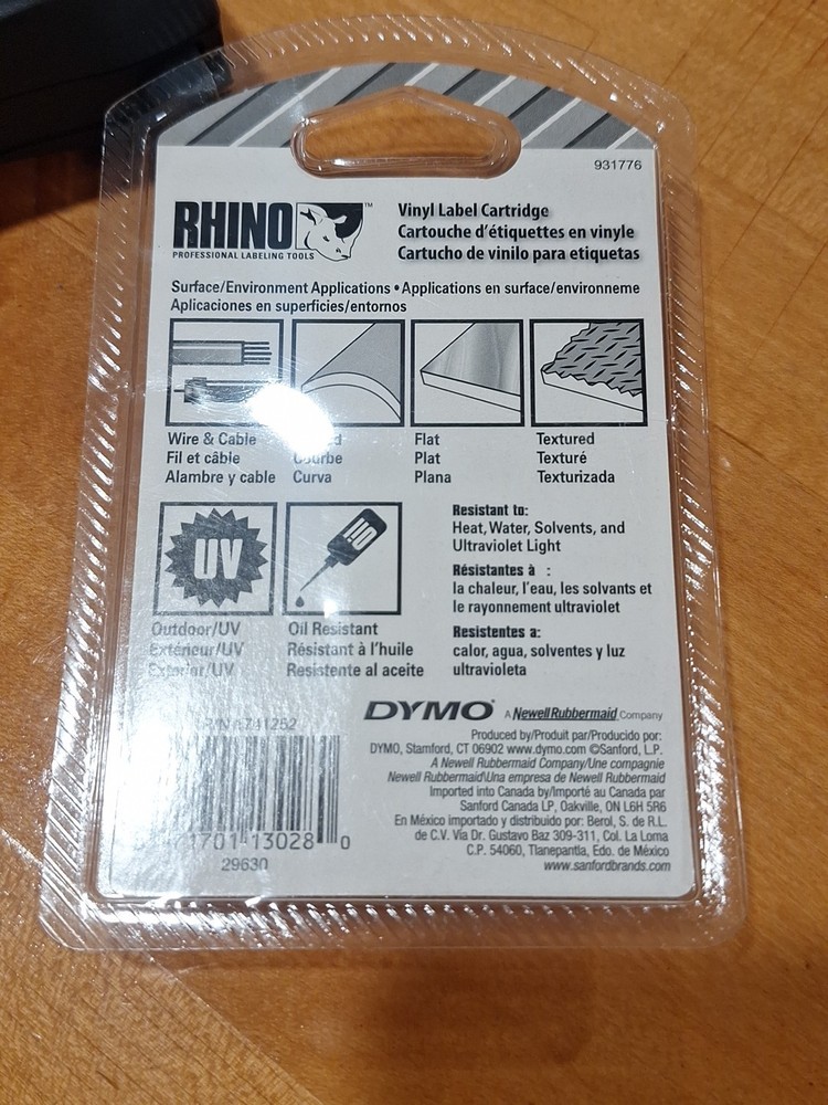Dymo RhinoPro 1000 Thermal Label Maker Printer + Labels