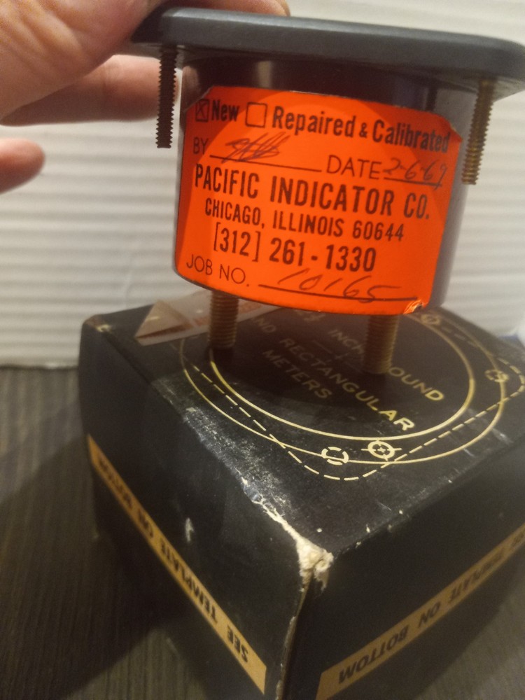Simpson Alternating Current Rectifier Type Milliamperes Meter