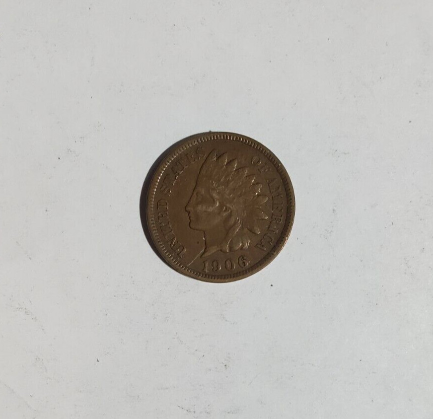 1906 Indian Head Cent Penny