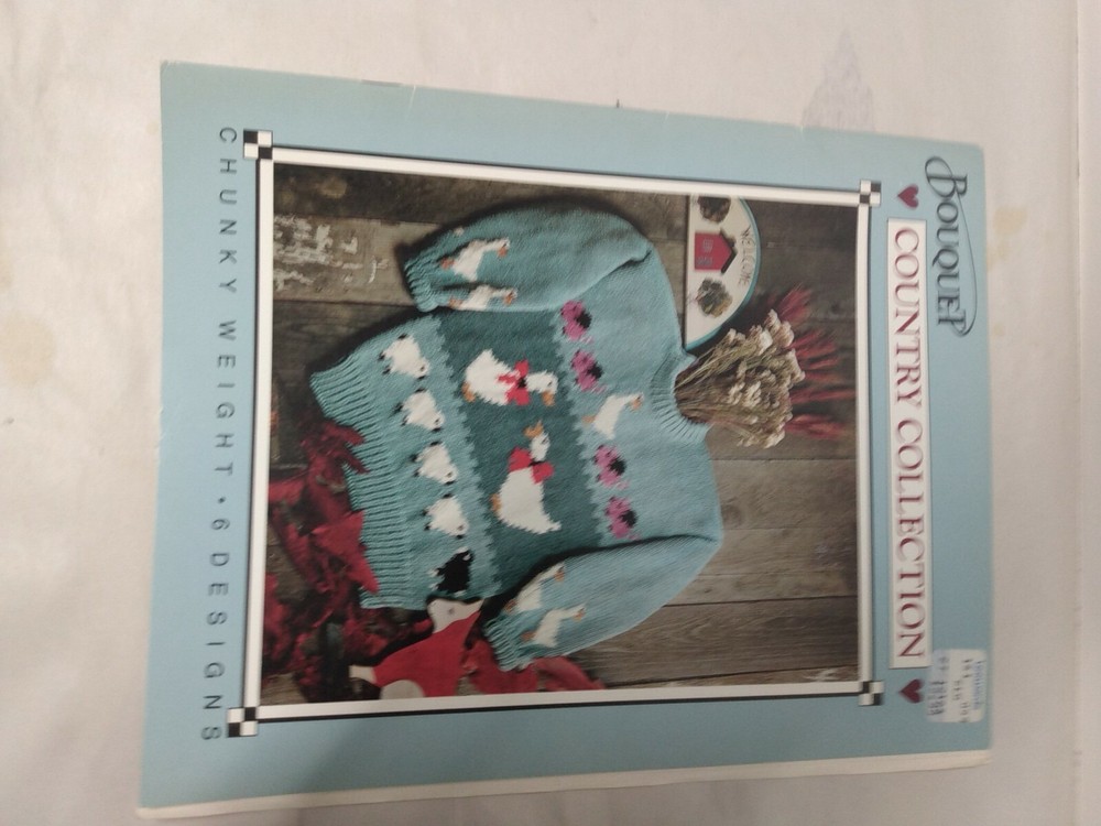 3 animal knitting pattern books