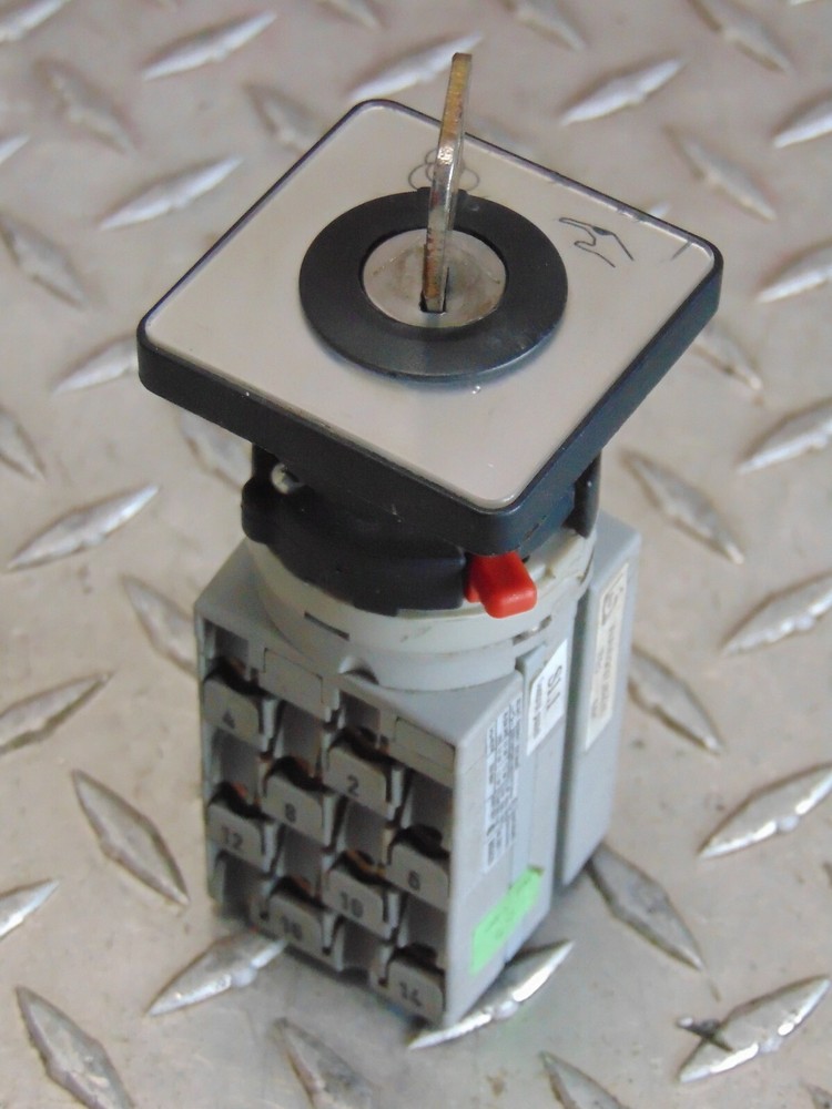 SONTHEIMER WAW937/8ZM 2-POSITION KEY LOAD SWITCH with KEY