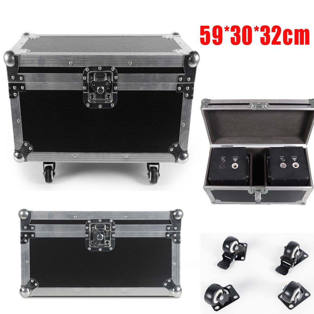 2x 700W Cold Spark Machine w/ Case DMX Wireless Remote Control Firework Machine