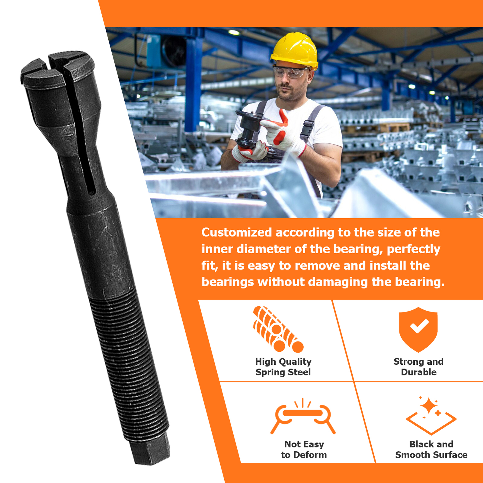 For Harley Milwaukee 8 Inner Cam Bearing Remover & Installer + Cam Locking Tool