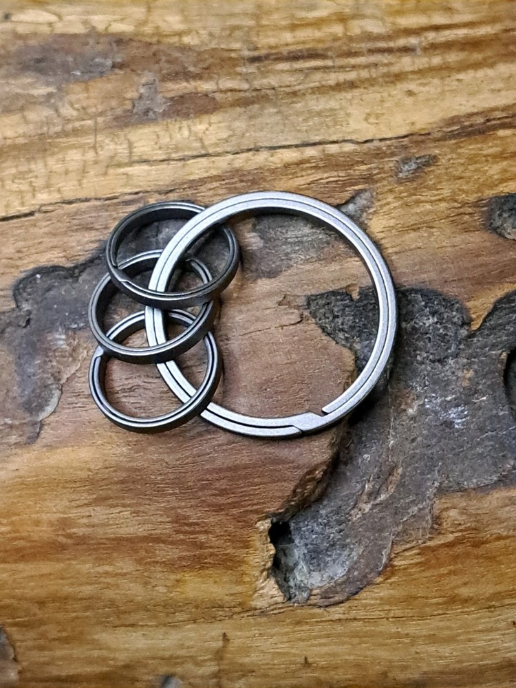 Pro Series Titanium Sidepush Keyring Set