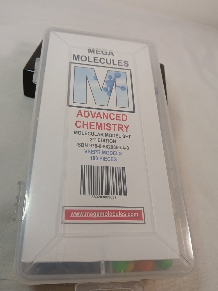 Mega Molecules M Advanced Chemistry Model Set 2nd Edition Learning Toy Set