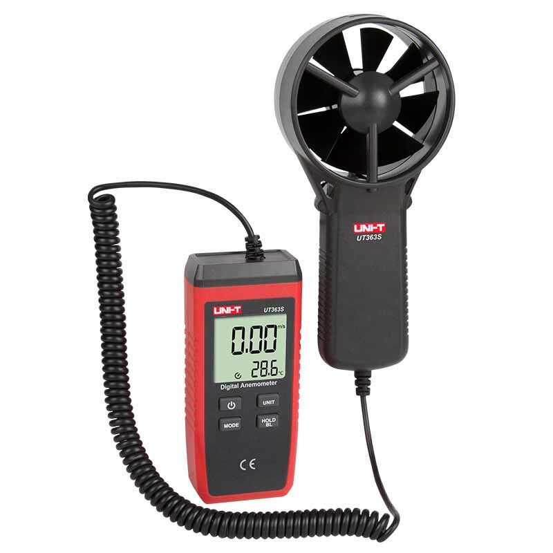 UNI-T UT363S Split Digital Anemometer Thermometer Wind Speed Temperature Tester