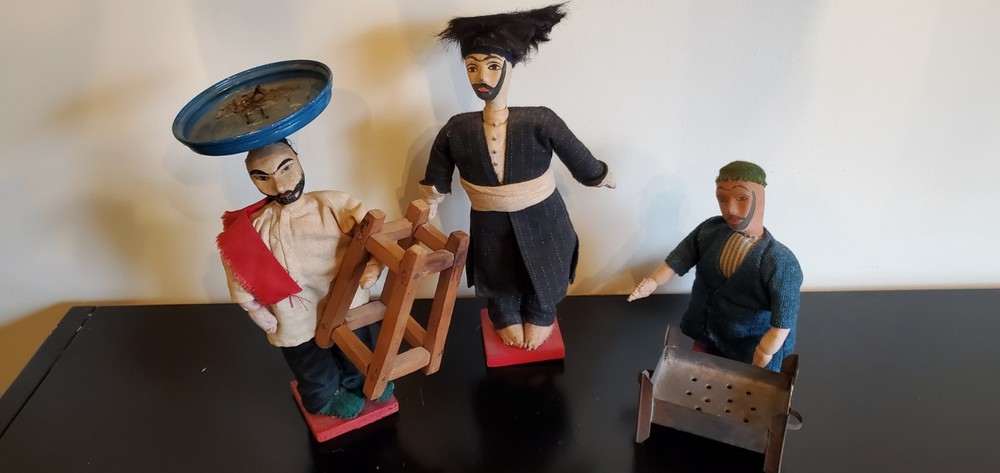 Vintage Handmade Middle Eastern Dolls